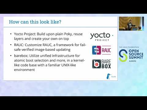 ELCE 2022: From Zero to A/B: Swimming Upstream with Yocto, Barebox and RAUC