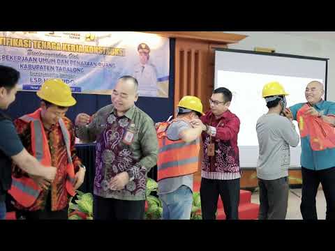 DPUPR Kabupaten Tabalong Gelar Uji Sertifikasi Tenaga Kerja Konstruksi Bersama LSP HATSINDO