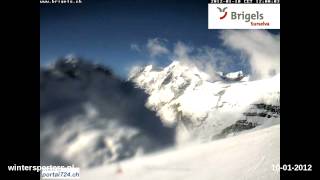 preview picture of video 'Brigels webcam time lapse 2011-2012'