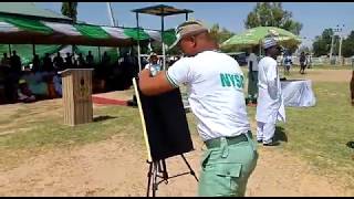 preview picture of video 'Oniudele Gold Speed Paint at NYSC Camp (Part 1)'