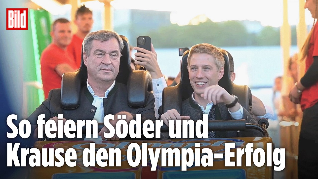 OLYMPIA-WETTE: Söder und Krause rasen gemeinsam durch fünf Loopings