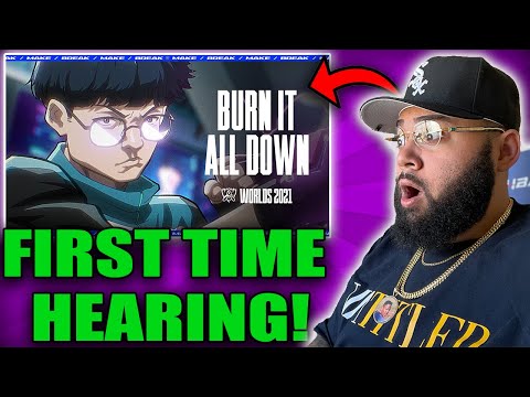 Burn It All Down (ft. PVRIS) | Worlds 2021 - League of Legends - REACTION