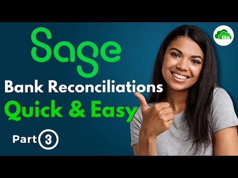 Quick and easy bank reconciliation on Sage Accounting