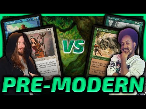 Counter Rebels Vs MONO GREEN STOMPY!!! [Paper Premodern MtG Gameplay] 2025