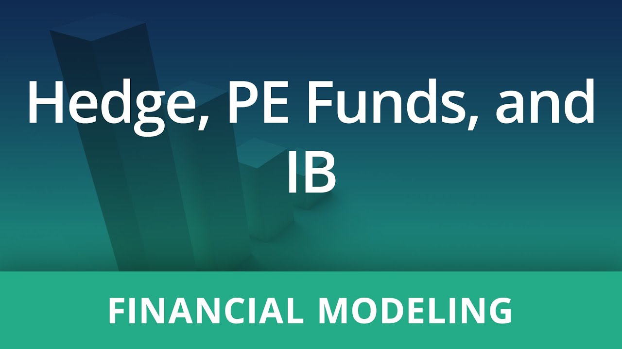 Financial Modeling: Hedge, PE funds, and IB