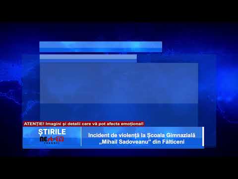 Incident de violență la Școala Gimnazială „Mihail Sadoveanu” din Fălticeni