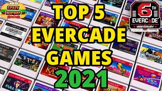 Celebrating Evercade's 6th Anniversary - Top 5 Evercade Games - 2021!