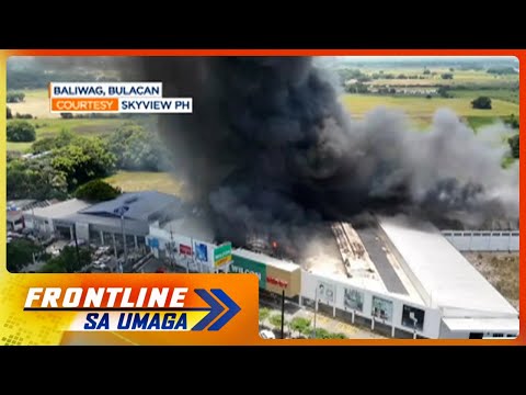 Sunog sa warehouse ng Wilcon Depot, inabot ng halos 10 oras I Frontline Sa Umaga