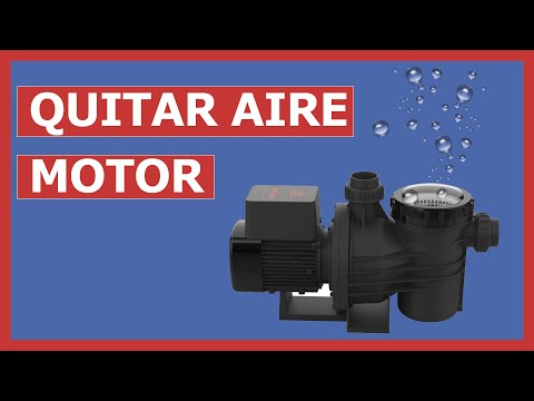 REMOVE AIR FROM POOL MOTOR PRIME THE MOTOR #pools