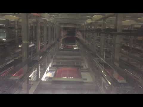 Glass Schindler 5400 Scenic Traction Elevator at Orchard Central, Singapore (Express Elevator)