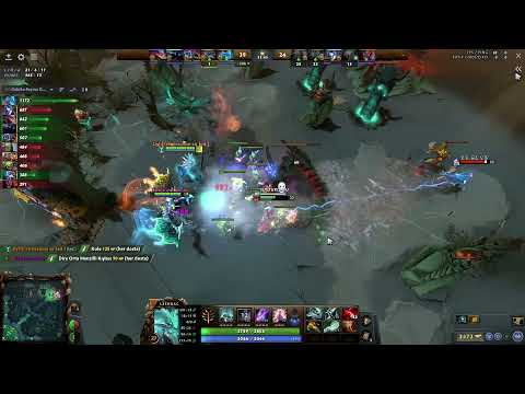 Leshrac gets 2 rampages in one match.