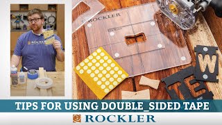 Tips for Removing Backing on Double-sided Tape