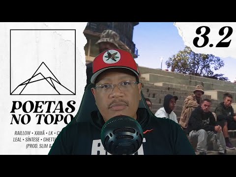 Reação a Poetas no Topo 3.2 - Raillow, Xamã, LK, Choice, Leal, Síntese, Ghetto, Lord - Com Legendas
