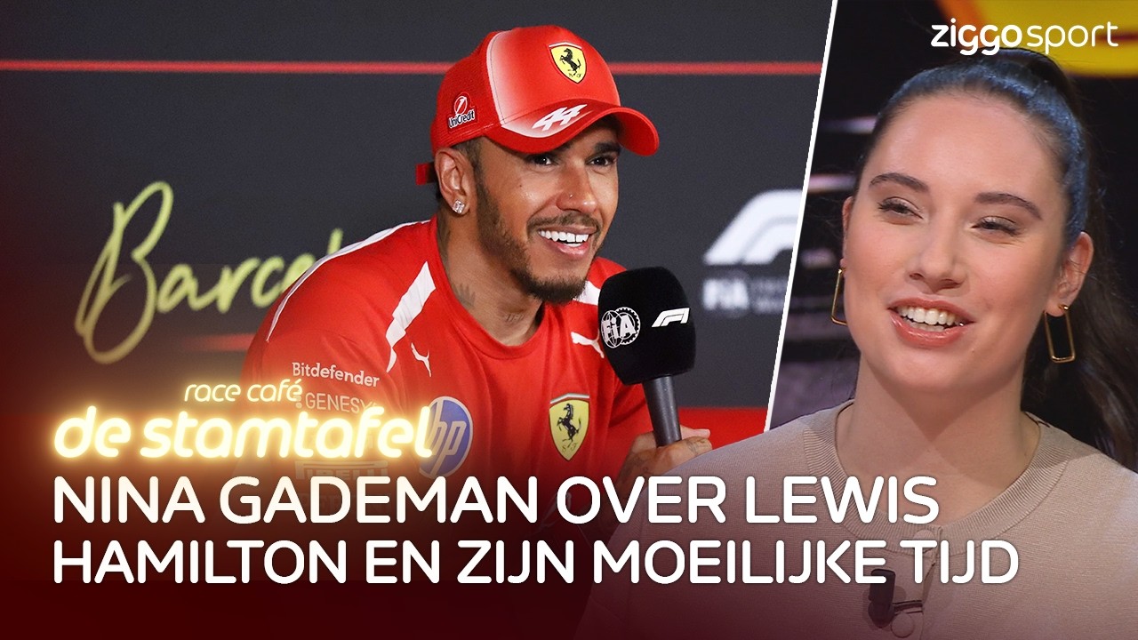 Nina: "Lewis Hamilton is het voorbeeld dat hard werken loont"😍 | Race Café De Stamtafel 15/06/2026