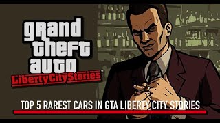 Top 5 Rarest Cars In GTA Liberty City Stories - PSP