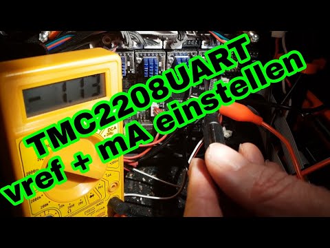 TMC2208 UART stepper motor gets hot - howto - move in Z 3D
