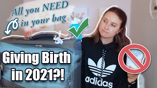 Giving Birth in 2021? What You ACTUALLY Need to Pack for Labor and Delivery!
