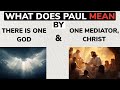 Sam Shamoun Explains What Paul Means in 1 Timothy 2:5 || 1 God & 1 Mediator || #jesus #religion