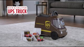 Ride & Deliver UPS® Truck | Radio Flyer