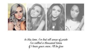 Little Mix - These Four Walls (Lyrics + Parts on Screen)