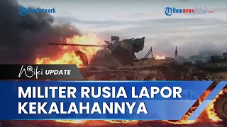 Lihat Semua Kendaraan Tank Hangus Terbakar di Medan Perang, Pasukan Rusia Tetap Semangat Bertempur