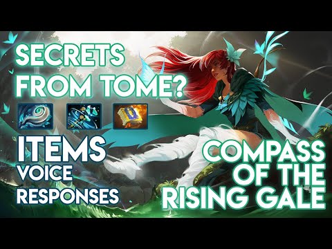 ACQUIRING ITEMS - Compass of the Rising Gale - Windranger Arcana's Voice Responses/Voice Lines