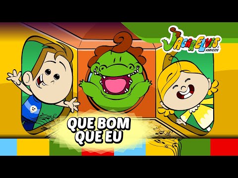 Que bom que eu! Clipe infantil do Jacarelvis e Amigos (vol.02)