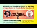 Ingar Solty Partei Sahra Wagenknecht Vs DIE LINKE Linkspopulismus Vs Demokratischer Sozialismus