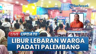 Objek Wisata dan Mal di Palembang Ramai Pengunjung, Ikon Baru Tugu Cempako Telok Diserbu