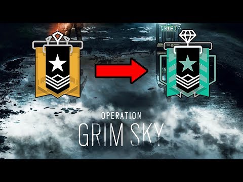 Grim Sky Diamond : Ranked Highlights - Rainbow Six Siege Gameplay