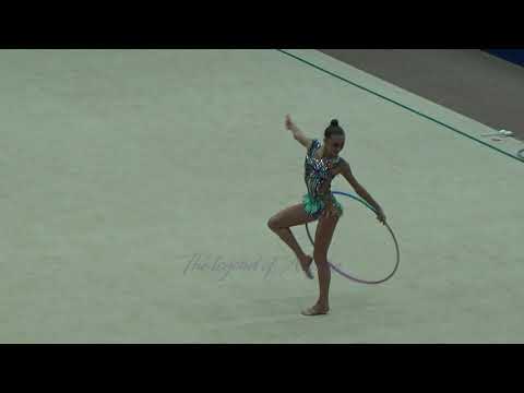 Arina ROMANOVA (RUS) hoop - 2020 Corbeil senior AA