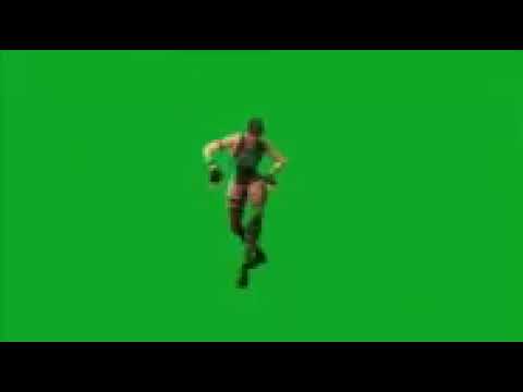 fortnight gren scren man dance low quality jpeg for memz