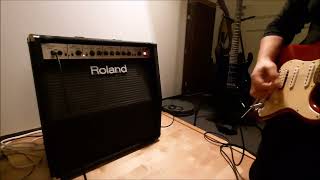 Video thumbnail for Roland GC-408 is the amp with rare old sounds like DeepPurples, LedZeppelins and BlackSabbaths by RockCoversMusic