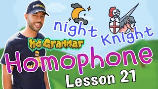 English Lesson: Homophones for Kids | Learn through music and rap with MC Grammar