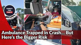 Ambulance Caught in KJE Crash What This Reveals About Road Safety Risks