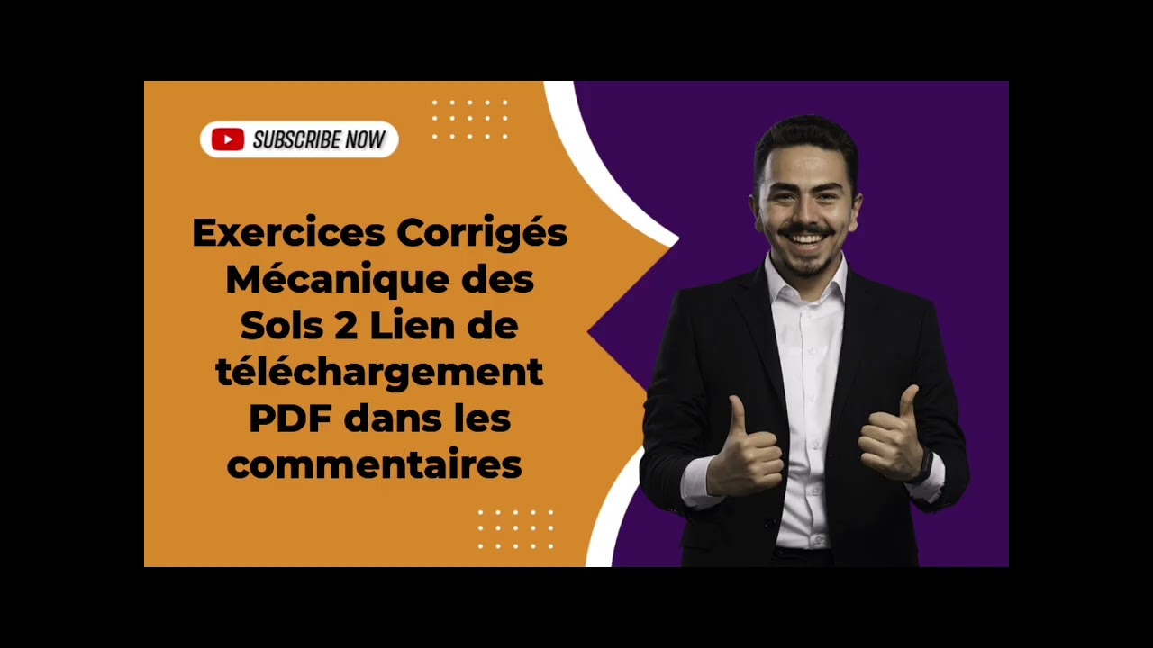 Exercices Corrigés Mécanique des Sols 2 L3 PDF