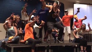 CSUF Cru and Epic Staff lip sync (Hot cheetos and Takis)