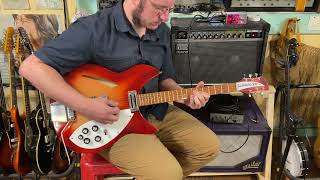 Video thumbnail for 1966 Rickenbacker 335 semihollow electric guitar by Jake Wildwood & Co
