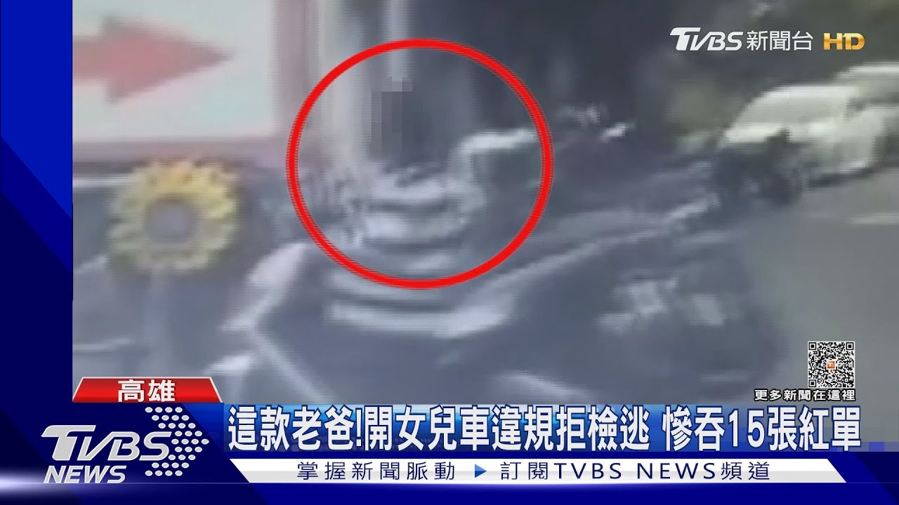 這款老爸!酒駕被吊照開女兒車違規又拒檢 狂收15張罰單