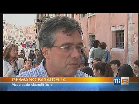 Scuole Algarotti-Sarpi e Benedetti-Tommaseo - Lezione in fondamenta per protesta