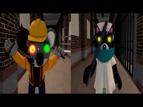 Kolie vs Katie Jumpscare - Roblox Piggy