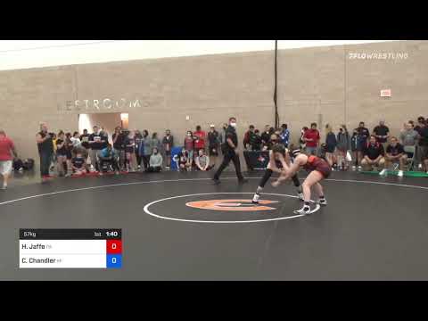 57 Kg Round Of 16 - Haylie Jaffe, PA Vs Caylynn Chandler, MI