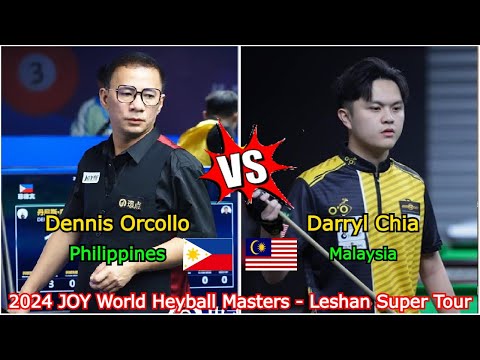 Dennis Orcollo VS Darryl Chia | 2024 JOY World Heyball Masters - Leshan Super Tour