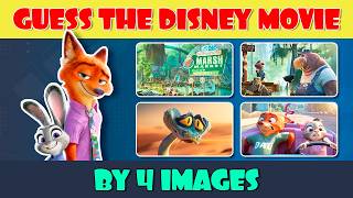 Guess the Disney Movie by 4 Images