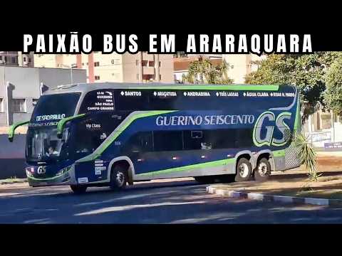 PAIXÃO BUS CHEGANDO EM ARARAQUARA | OS GIGANTES MARCANDO PRESENÇA NO INTERIOR PAULISTA