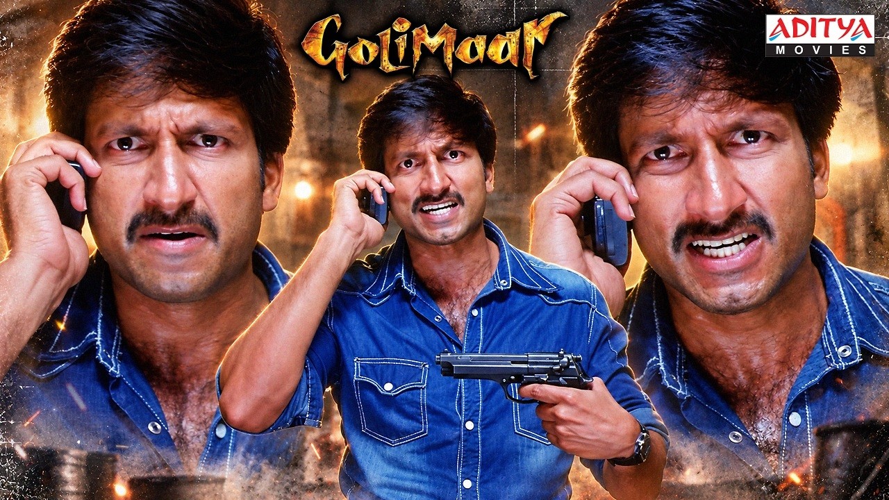 Gopichand Ka Powerful Mass Dialogues🔥 | Golimaar Hindi Dubbed Movie | Priyamani | South Movie