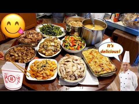 Epic 10 Dish Homemade Chinese Feast | Chinese Dinner Party Food!
