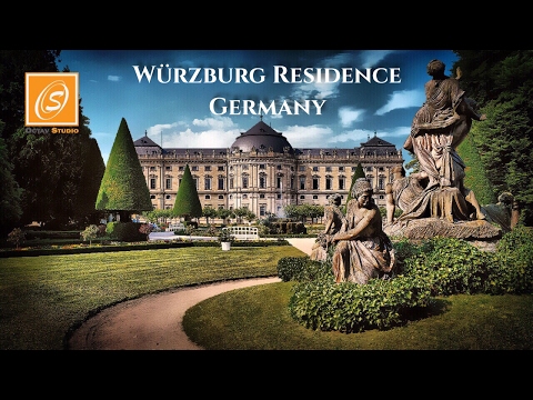 Residência de Würzburg - Court Gardens - Walking Tour, Baviera, Alemanha