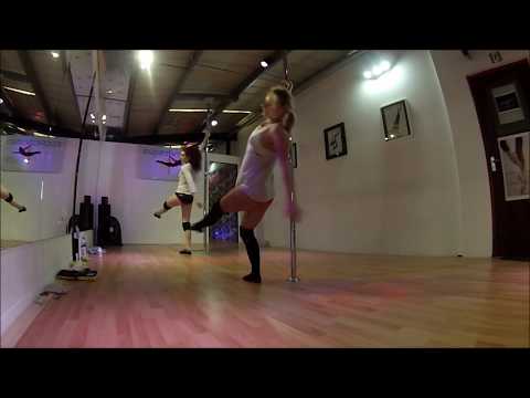 Contemporary Pole Dance Routine