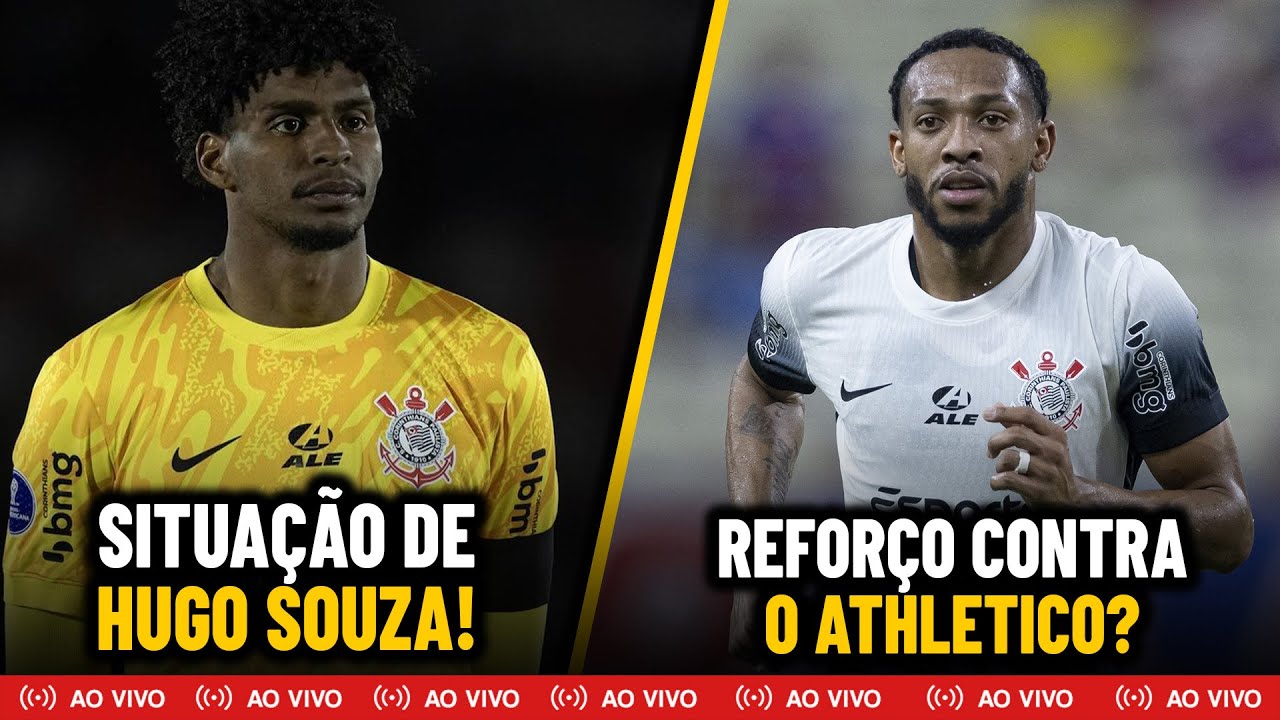 CORINTHIANS TERÁ O RETORNO DE JOSÉ MARTÍNEZ ANTES DO PREVISTO + SITUAÇÃO DO GOLEIRO HUGO SOUZA